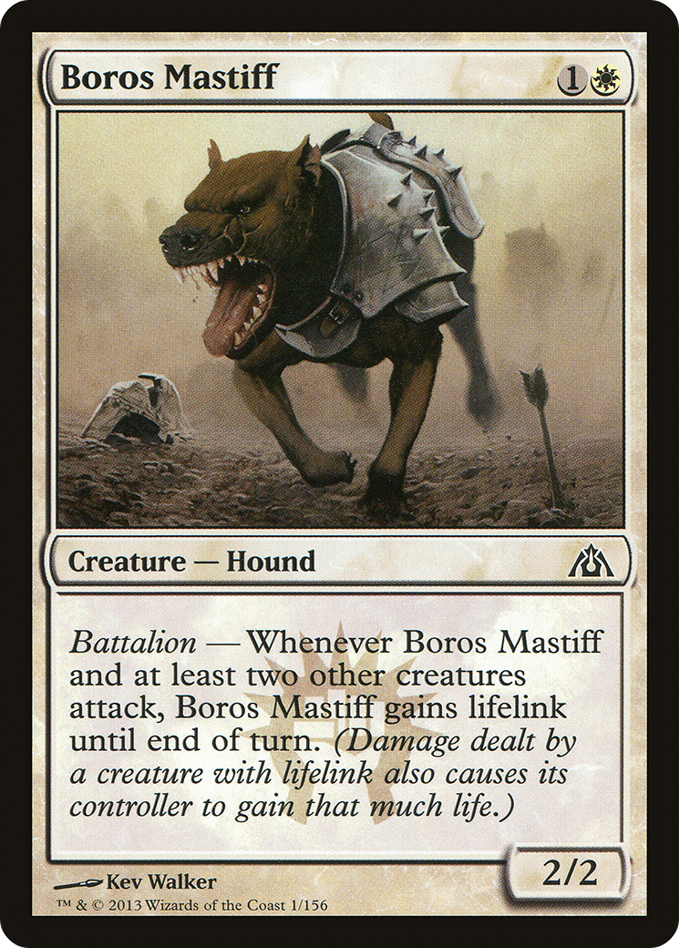 Boros Mastiff (DGM-001) (Foil)