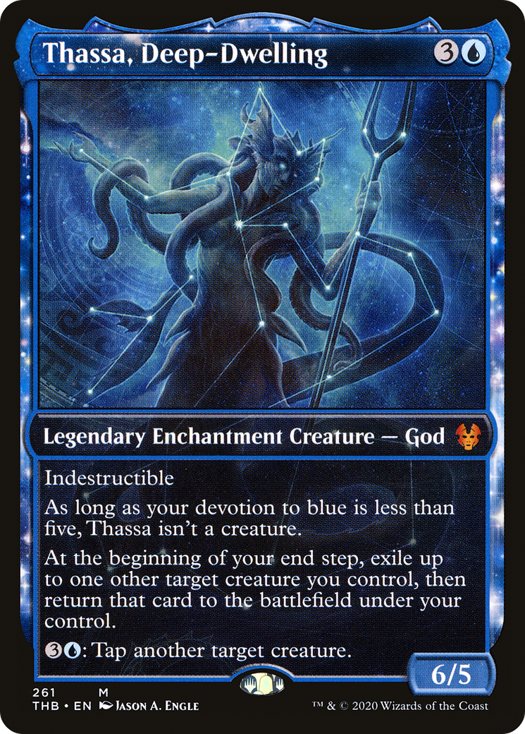 Thassa, Deep-Dwelling (THB-261) (Showcase) (Foil)