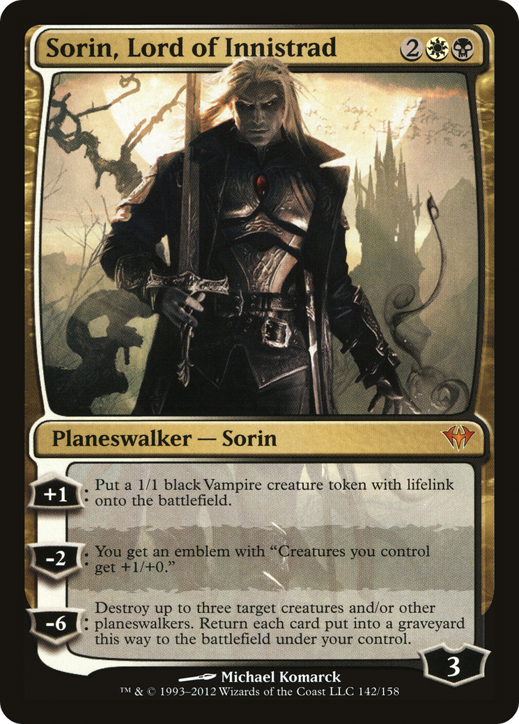 Sorin, Lord of Innistrad (DKA-142) (Foil)