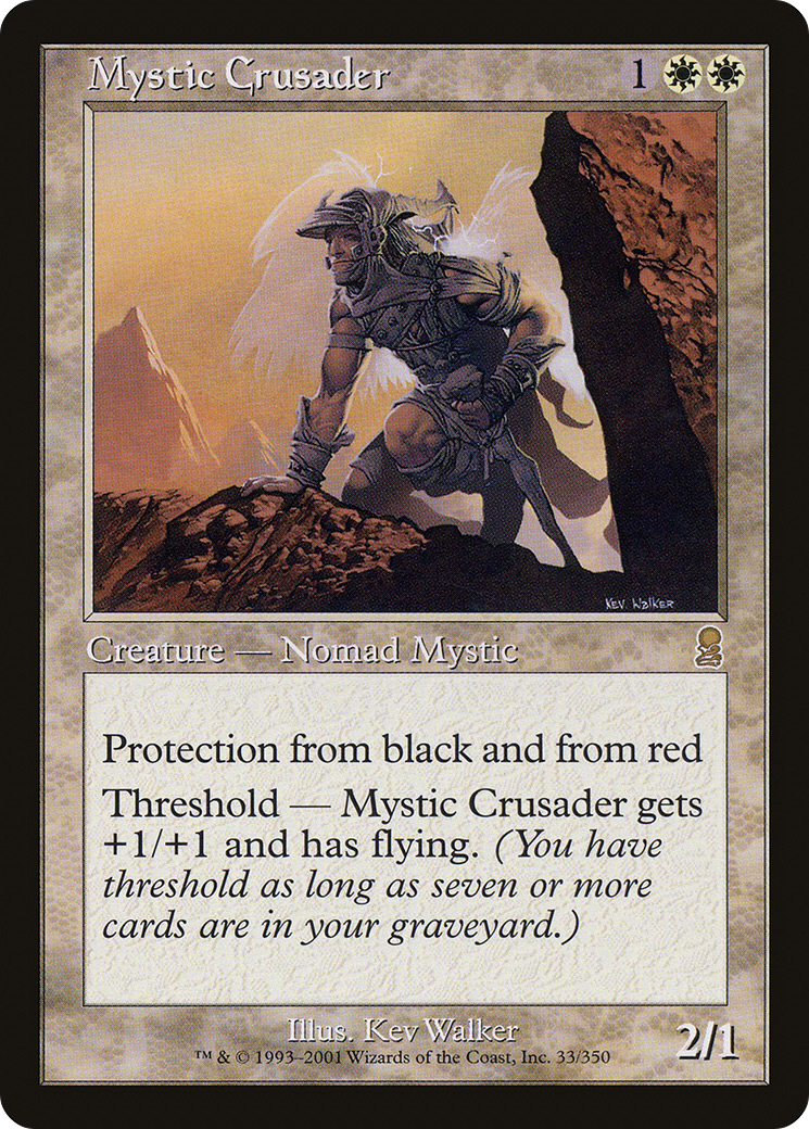 Mystic Crusader (ODY-033) (Foil)