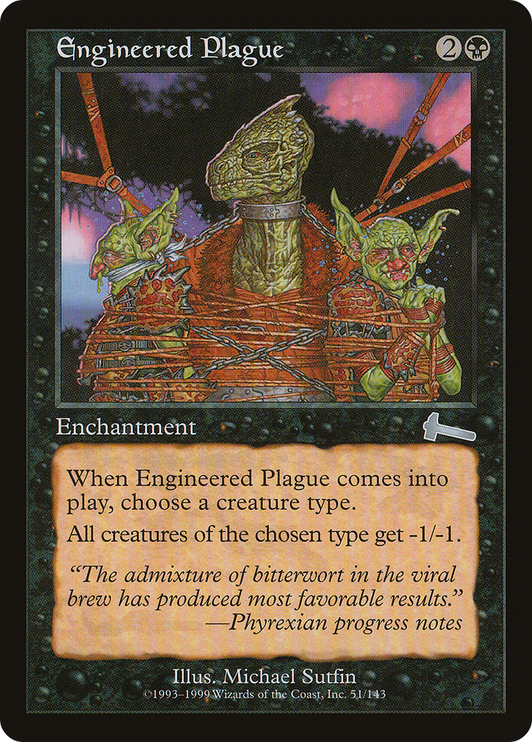 Engineered Plague (ULG-051) (Foil)