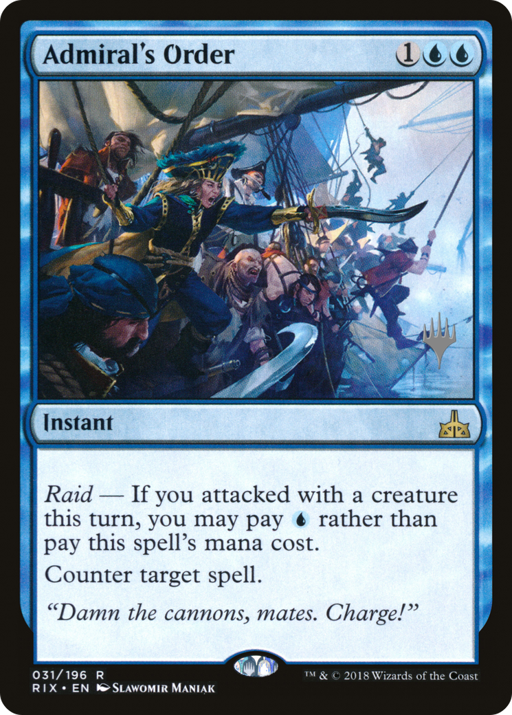 Admiral's Order (PPM20-31P) (Foil)