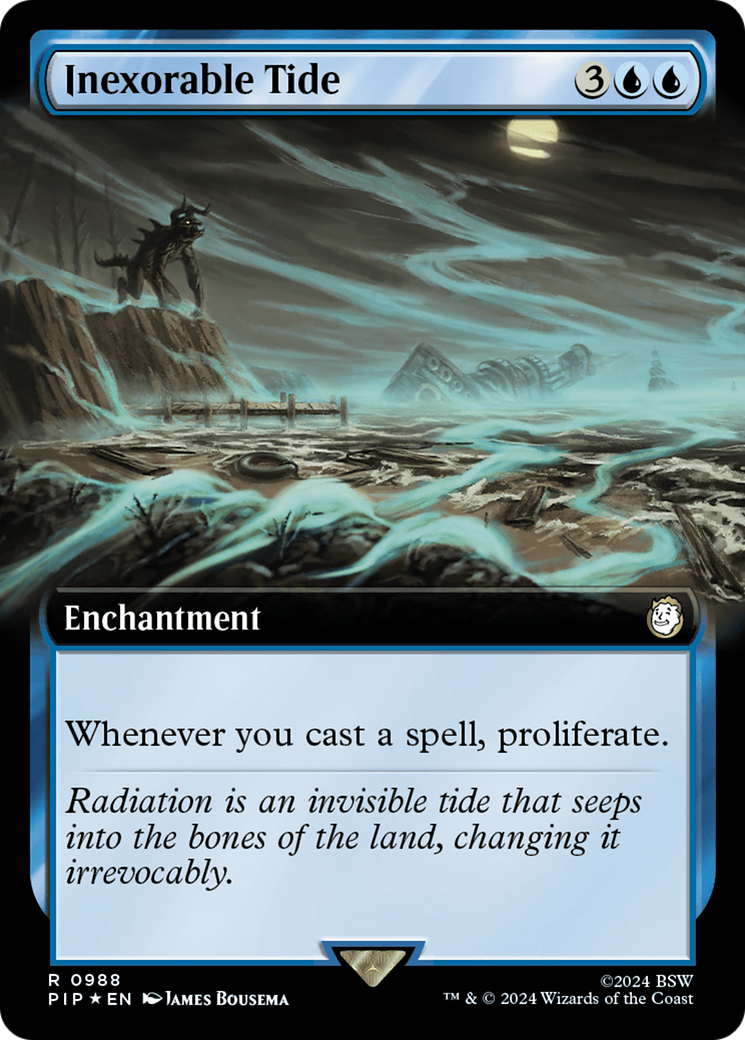 Inexorable Tide (PIP-988) (Extended Art) (Surge Foil)