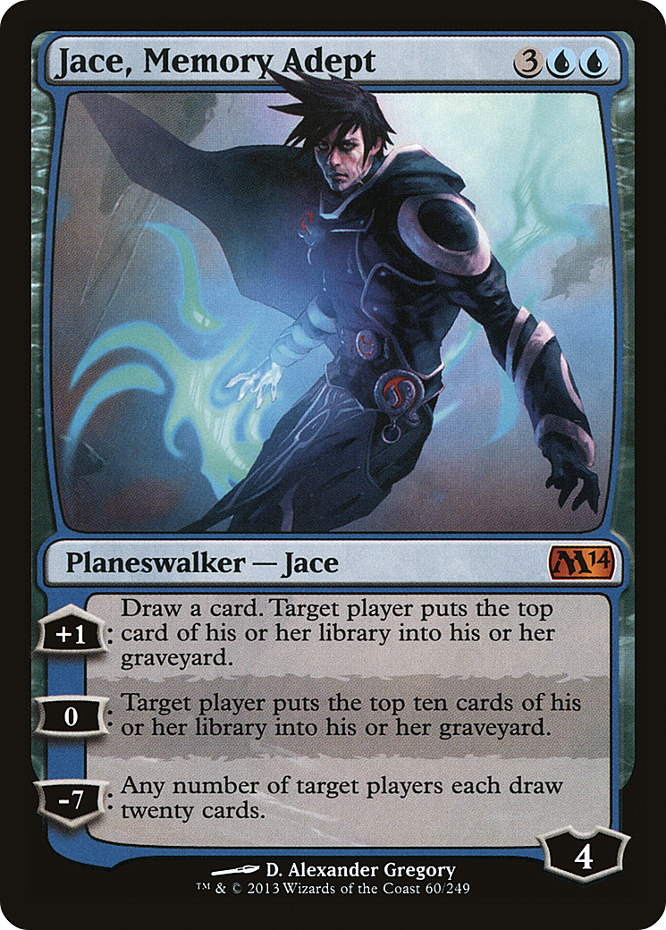 Jace, Memory Adept (M14-060) (Foil)
