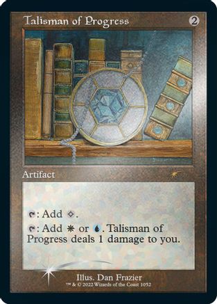 Talisman of Progress (Retro Frame) (Foil Etched) (SLD-1052) (Foil)