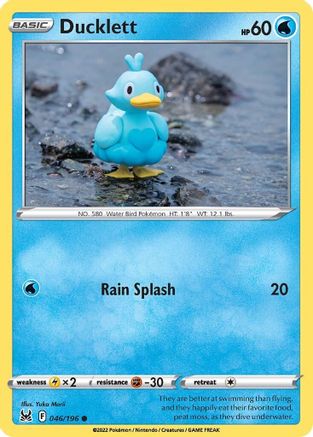 Ducklett (LOR-046) (Reverse Holofoil)