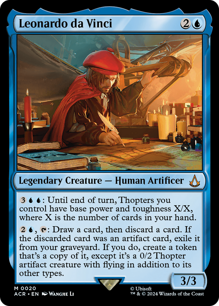 Leonardo da Vinci (ACR-020) (Foil)