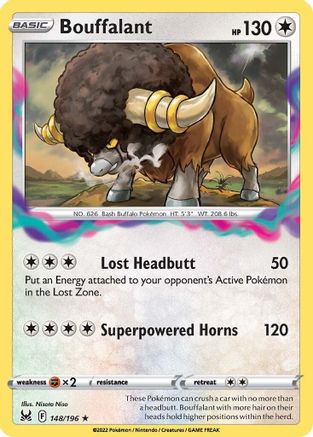 Bouffalant (LOR-148) (Reverse Holofoil)