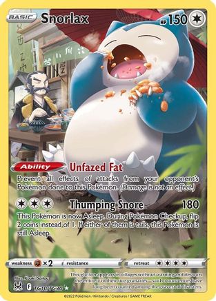Snorlax (LOR: TG-TG10) (Holofoil)