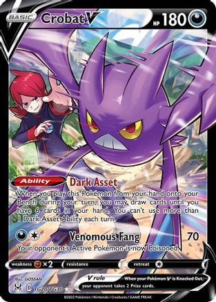 Crobat V (LOR: TG-TG20) (Holofoil)