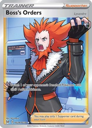 Boss's Orders (LOR: TG-TG24) (Holofoil)