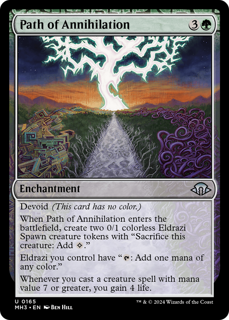 Path of Annihilation (MH3-165) (Foil)