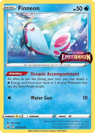 Finneon (SSP-SWSH240) (Holofoil)