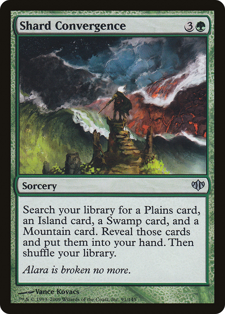 Shard Convergence (CON-091) (Foil)