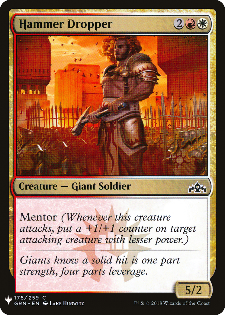 Hammer Dropper (LIST-GRN-176)