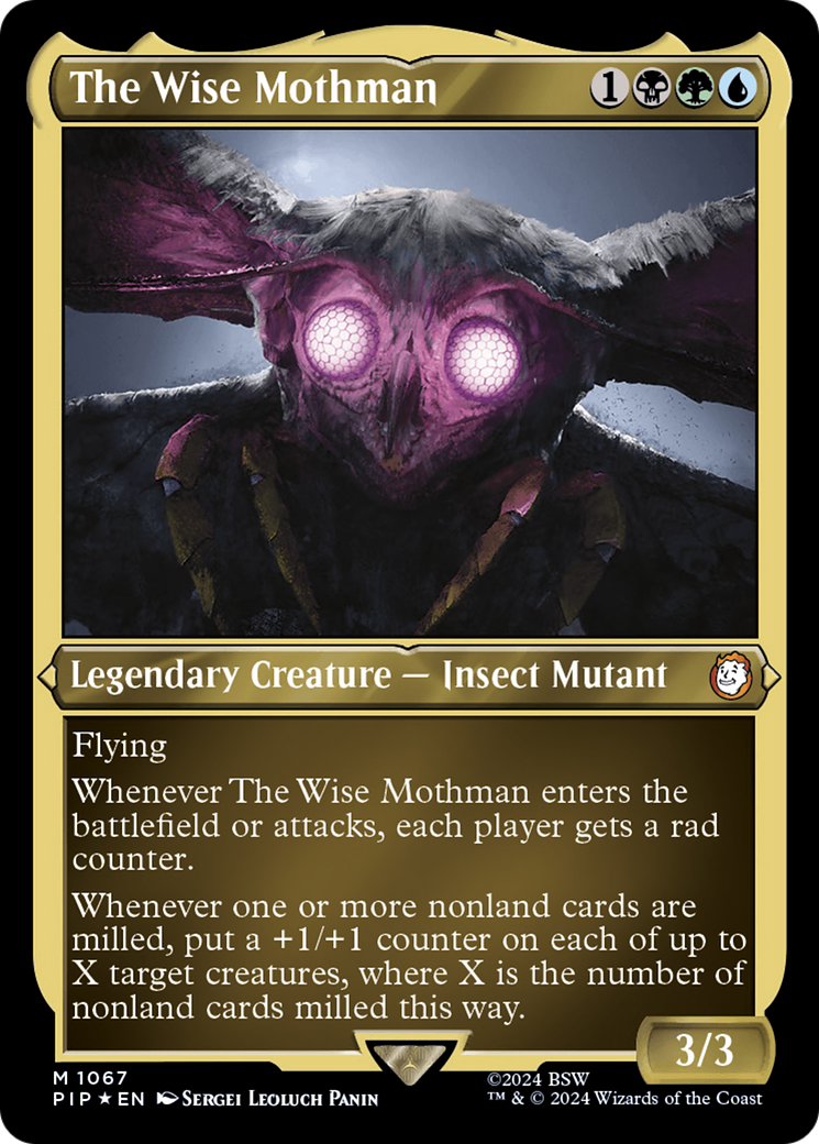 The Wise Mothman (PIP-1067) (Display Commander) (Foil)