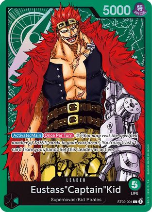 Eustass"Captain"Kid (001) (ST02-001) (Foil)