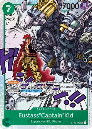 Eustass"Captain"Kid (013) (ST02-013) (Foil)