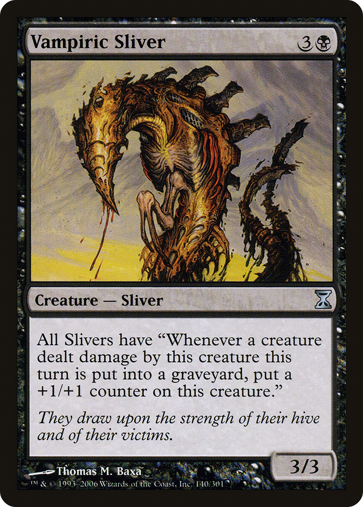 Vampiric Sliver (TSP-140) (Foil)