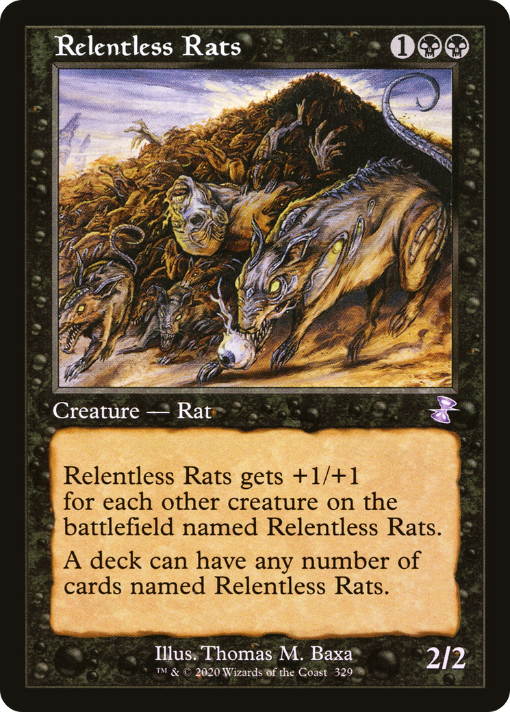 Relentless Rats (TSR-329) (Foil)