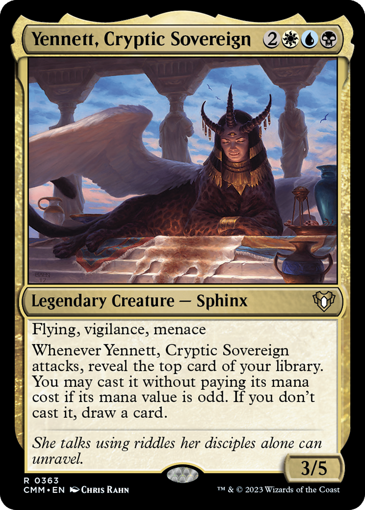 Yennett, Cryptic Sovereign (CMM-363)