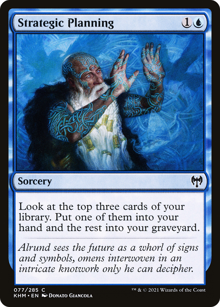 Strategic Planning (KHM-077) (Foil)