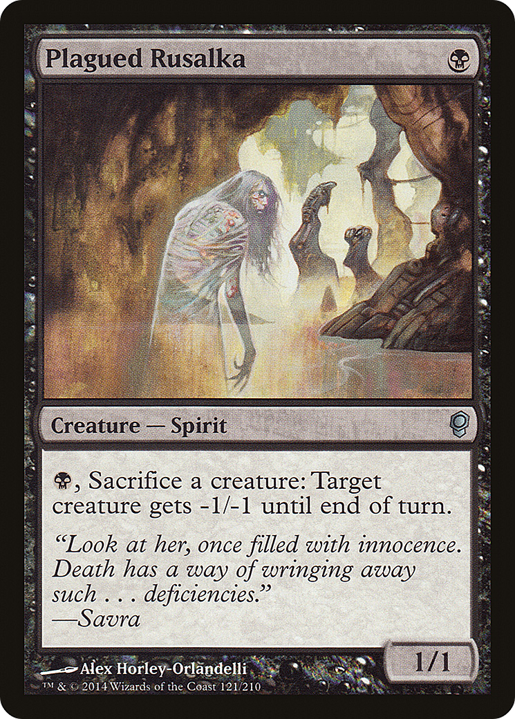 Plagued Rusalka (CNS-121) (Foil)