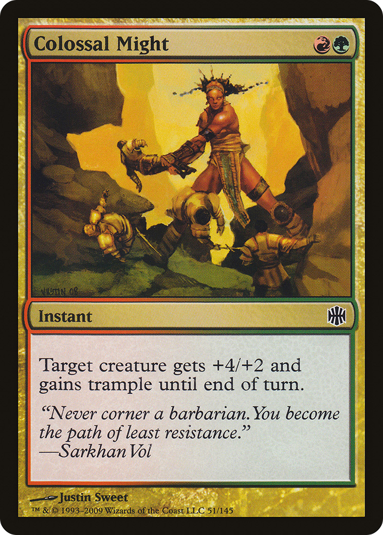Colossal Might (ARB-051) (Foil)
