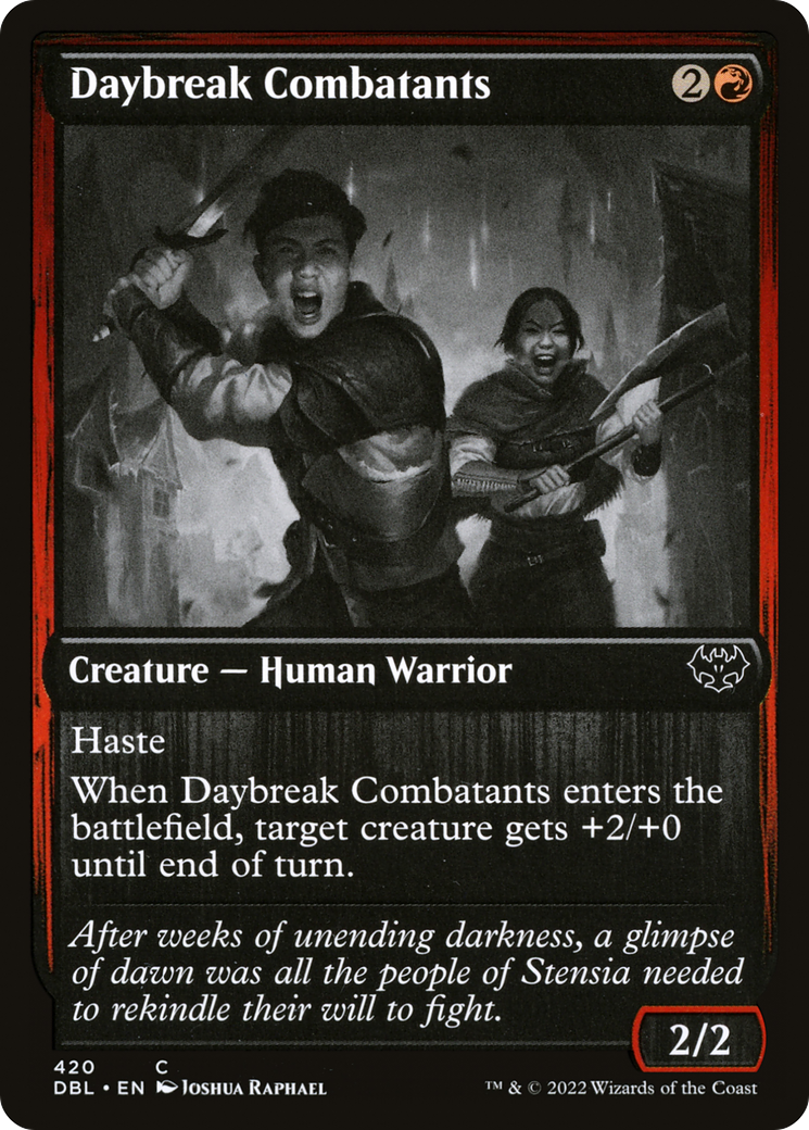 Daybreak Combatants (DBL-420) (Foil)