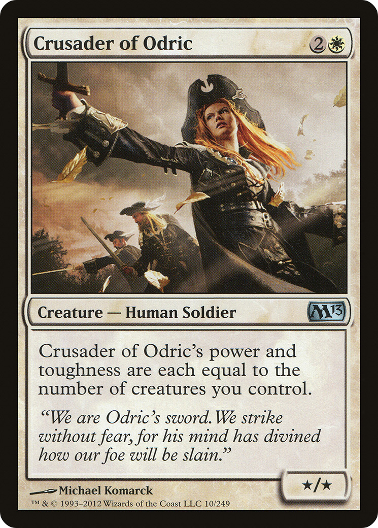 Crusader of Odric (M13-010) (Foil)