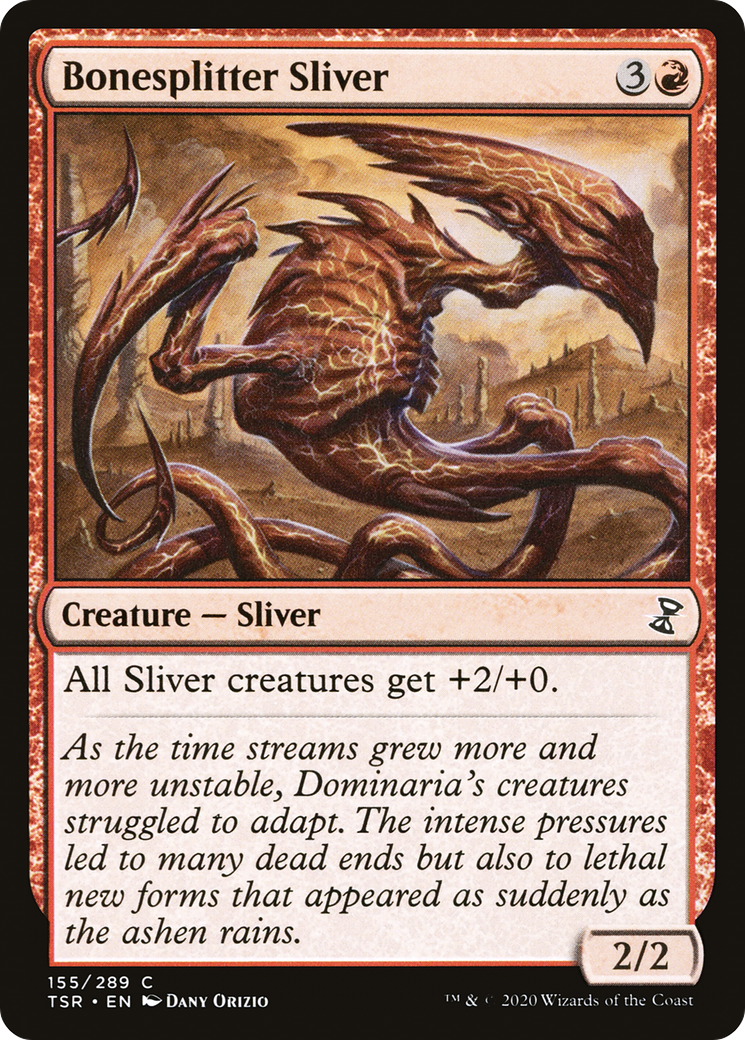 Bonesplitter Sliver (TSR-155) (Foil)