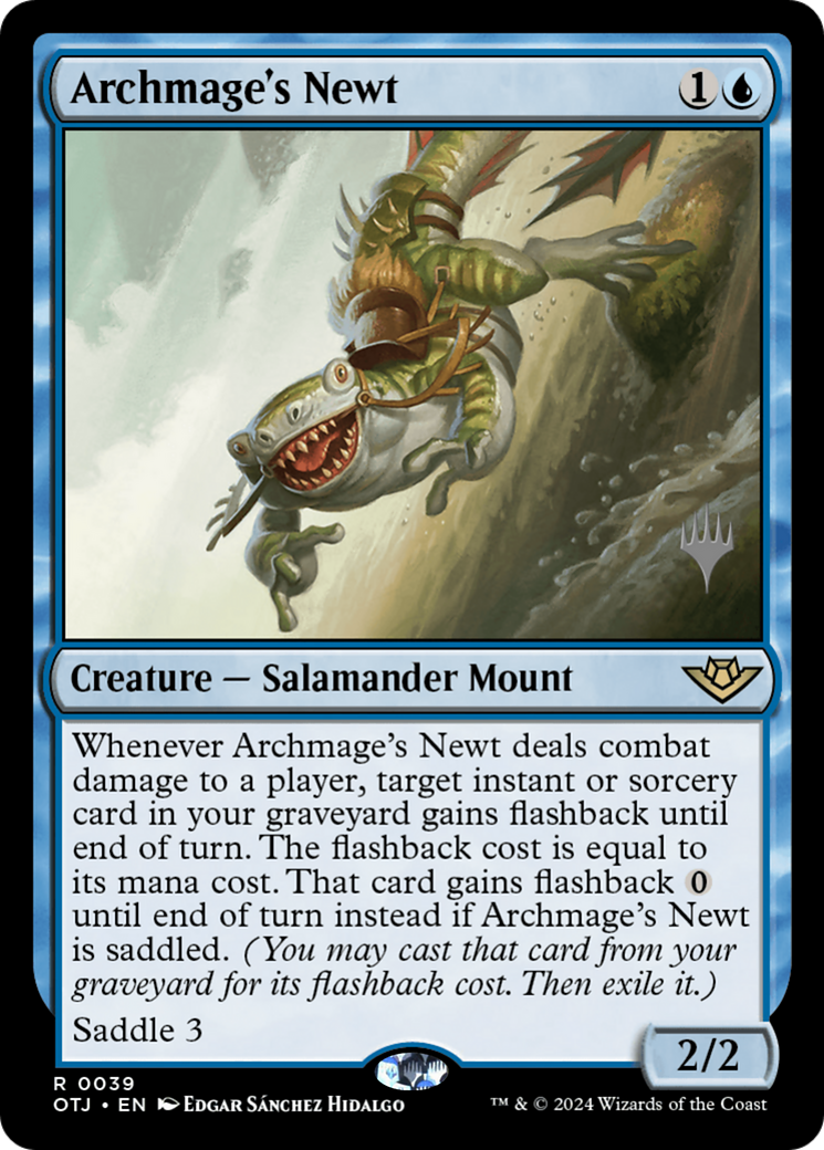 Archmage's Newt (PPOTJ-39P) (Foil)