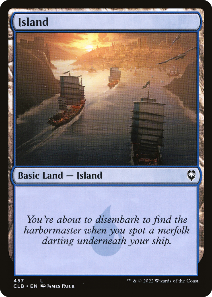 Island (CLB-457) (Foil)