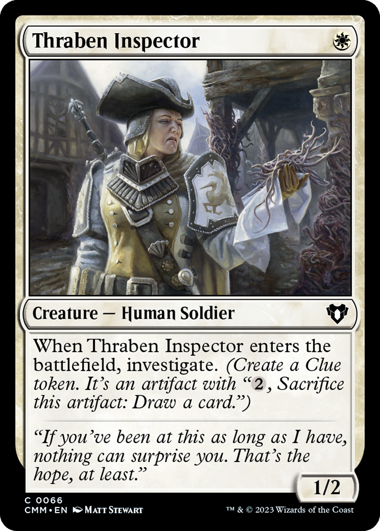 Thraben Inspector (CMM-066) (Foil)