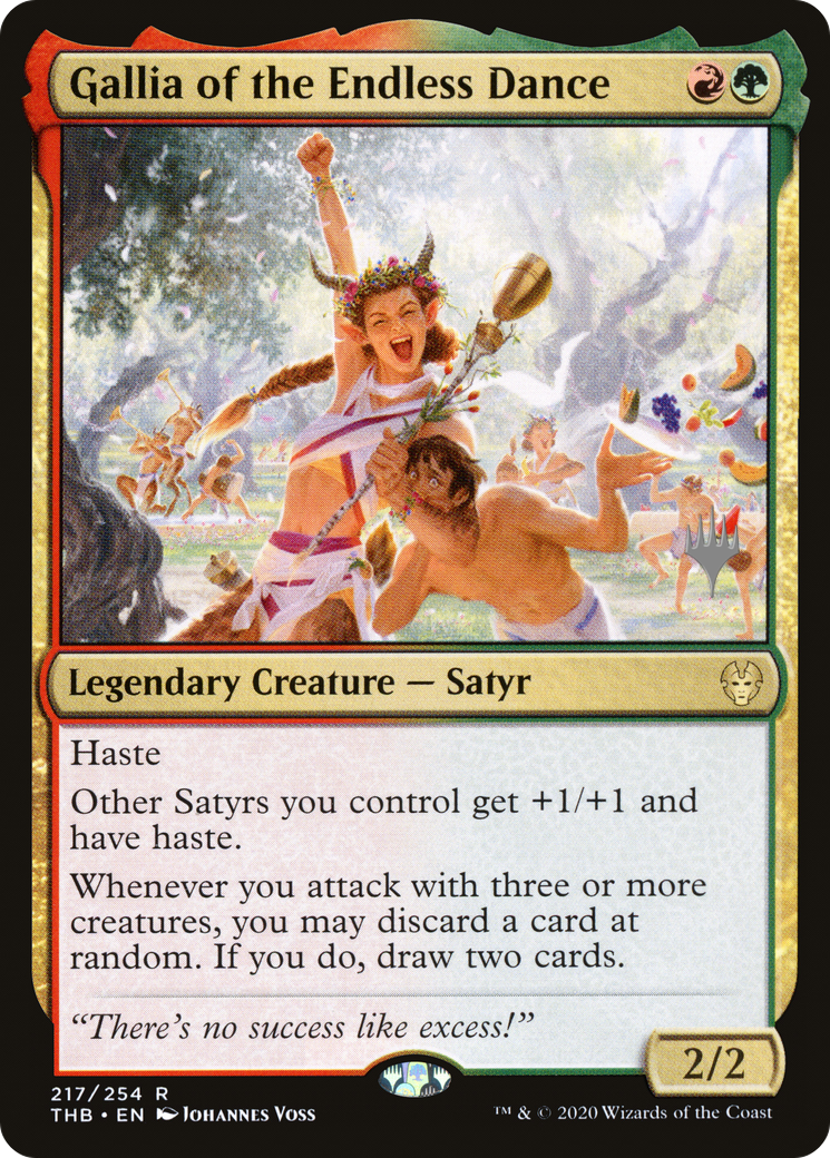 Gallia of the Endless Dance (PPTHB-217P) (Foil)
