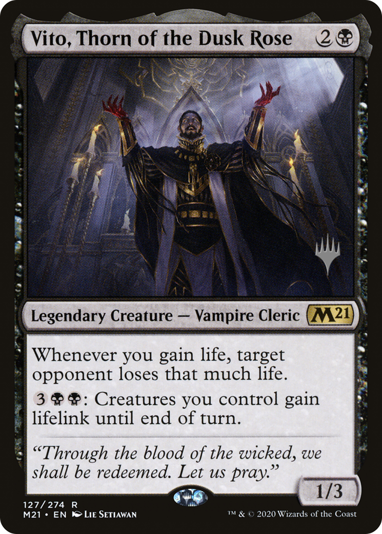 Vito, Thorn of the Dusk Rose (PPM21-127P) (Foil)