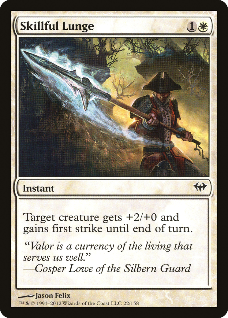 Skillful Lunge (DKA-022) (Foil)