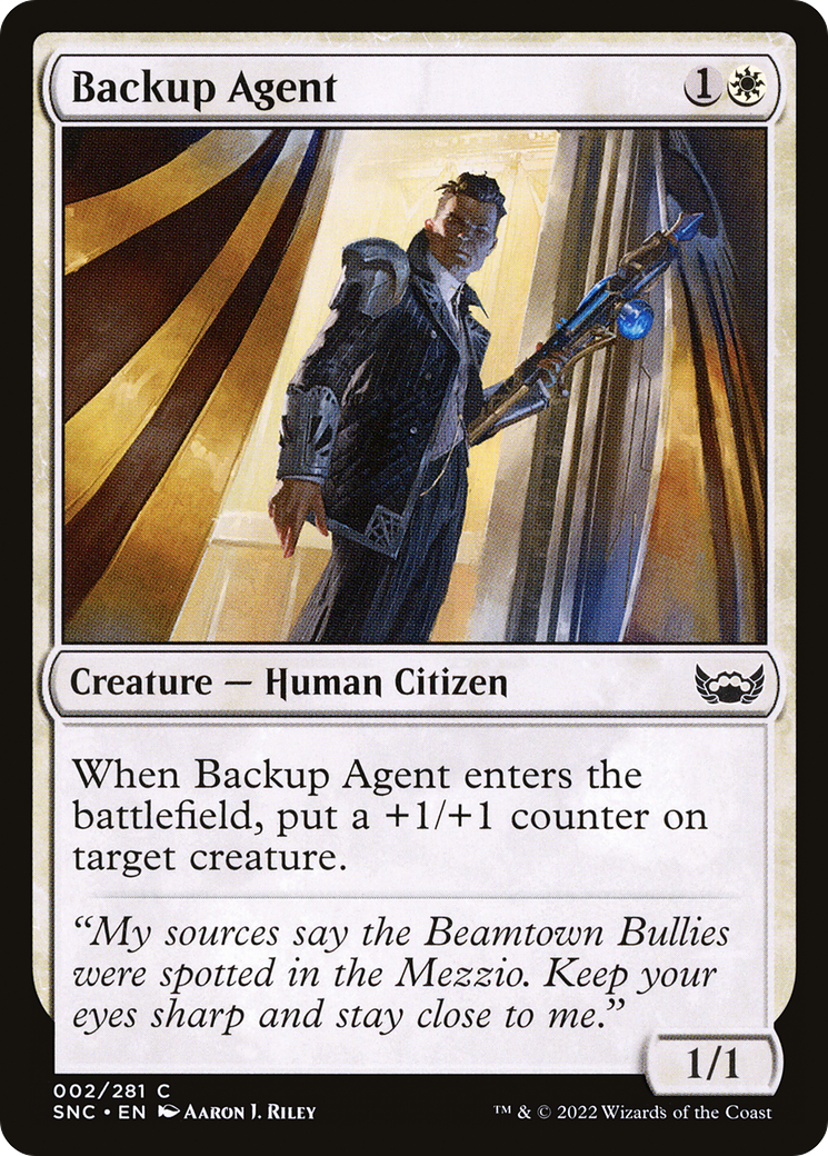 Backup Agent (SNC-002) (Foil)