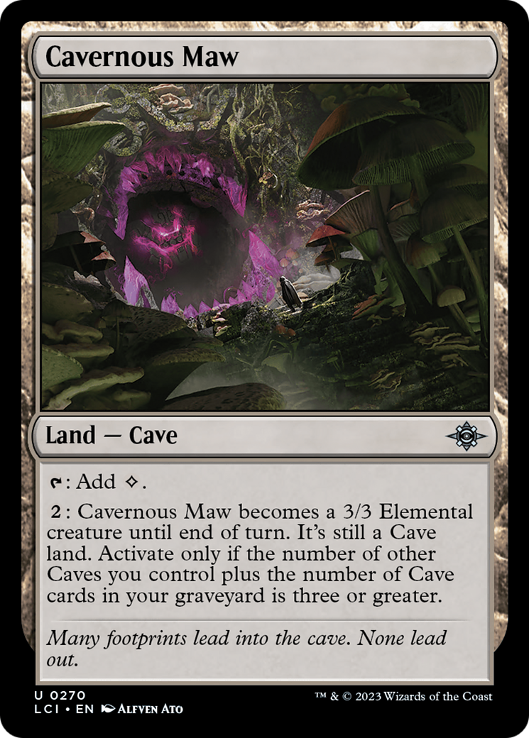 Cavernous Maw (LCI-270) (Foil)