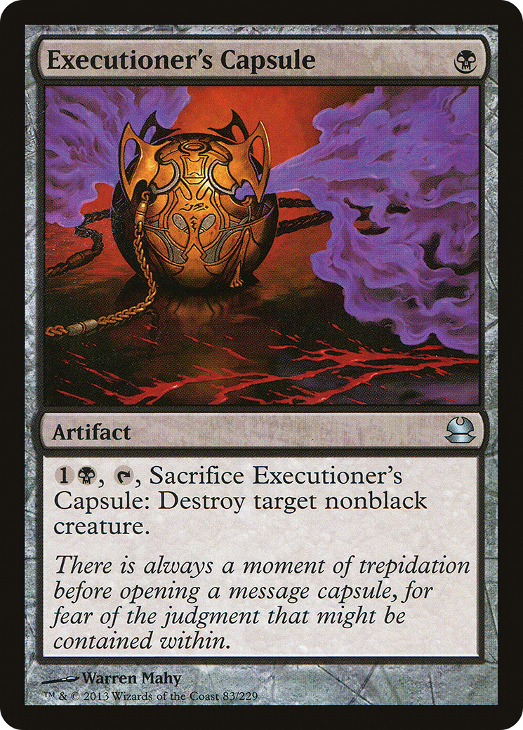 Executioner's Capsule (MMA-083) (Foil)