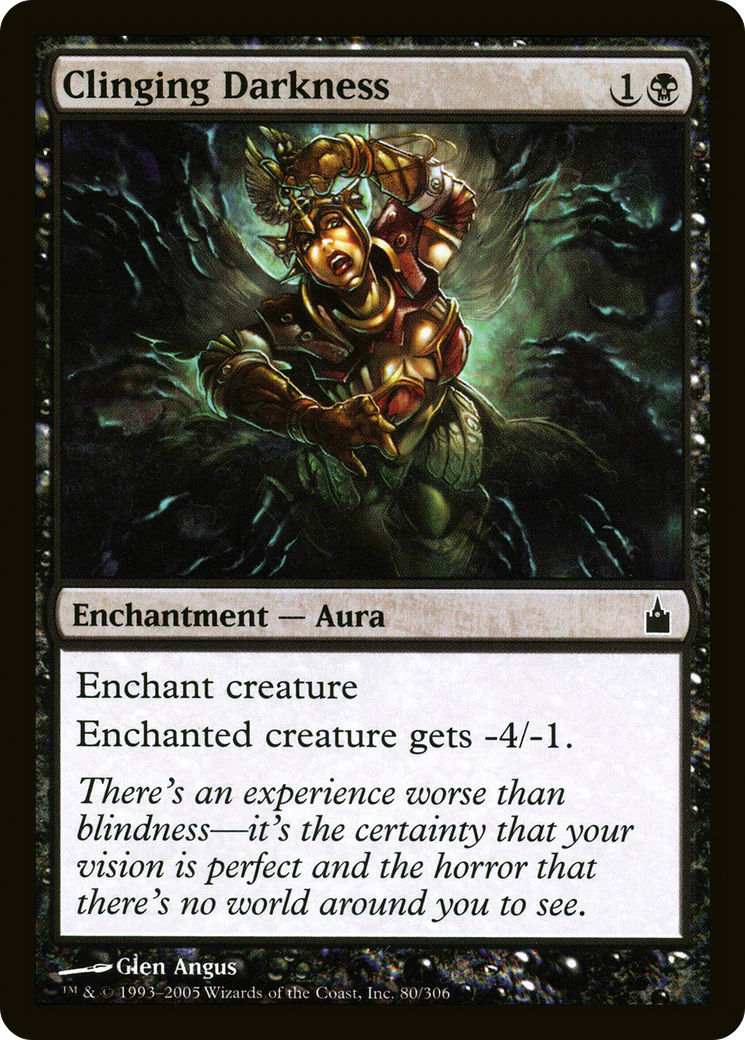 Clinging Darkness (RAV-080) (Foil)