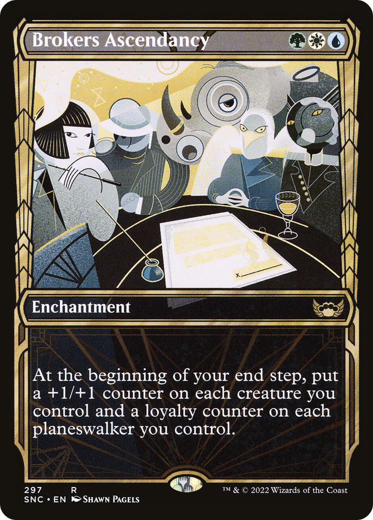 Brokers Ascendancy (SNC-297) (Showcase) (Foil)