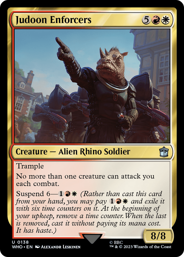 Judoon Enforcers (WHO-138) (Foil)