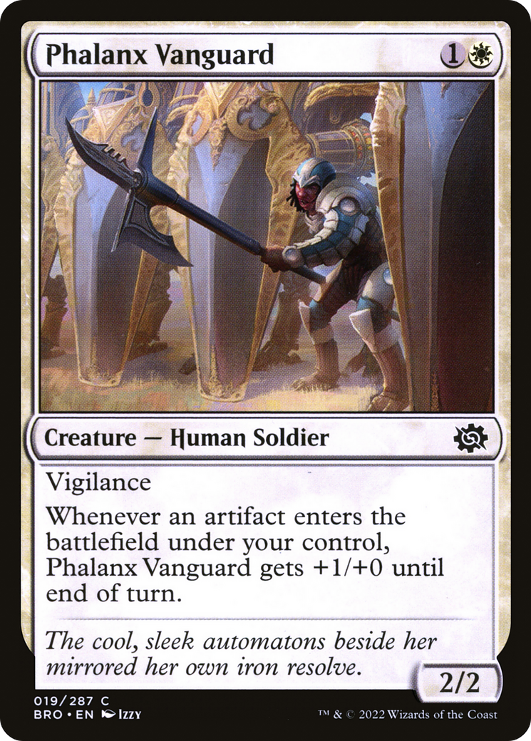 Phalanx Vanguard (BRO-019) (Foil)