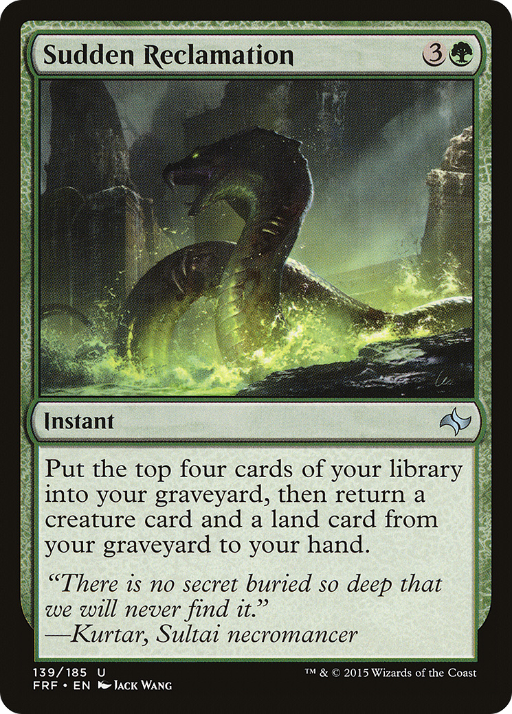 Sudden Reclamation (FRF-139)