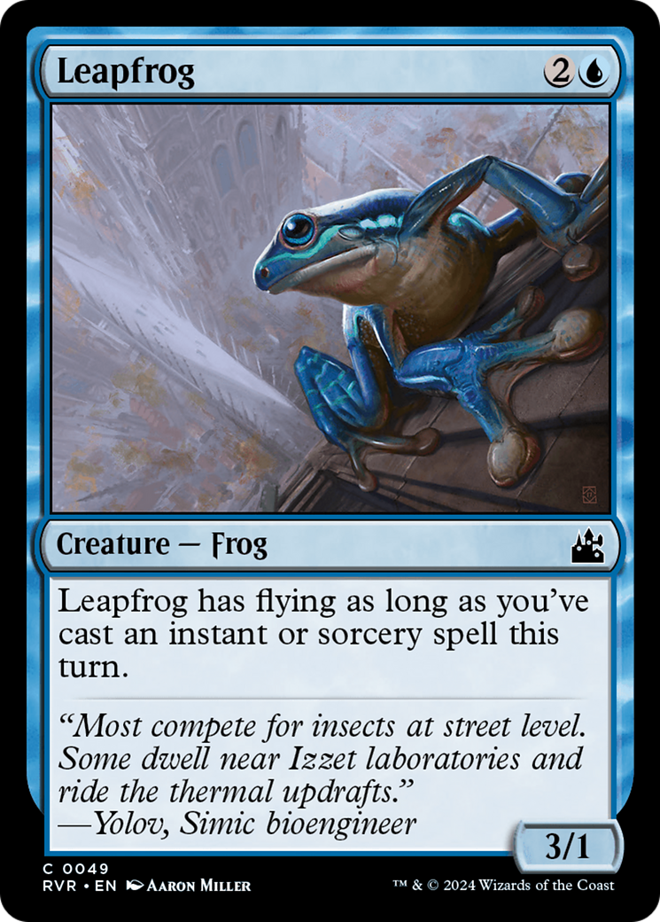 Leapfrog (RVR-049) (Foil)