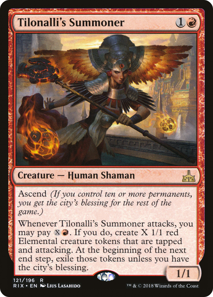Tilonalli's Summoner (RIX-121) (Foil)