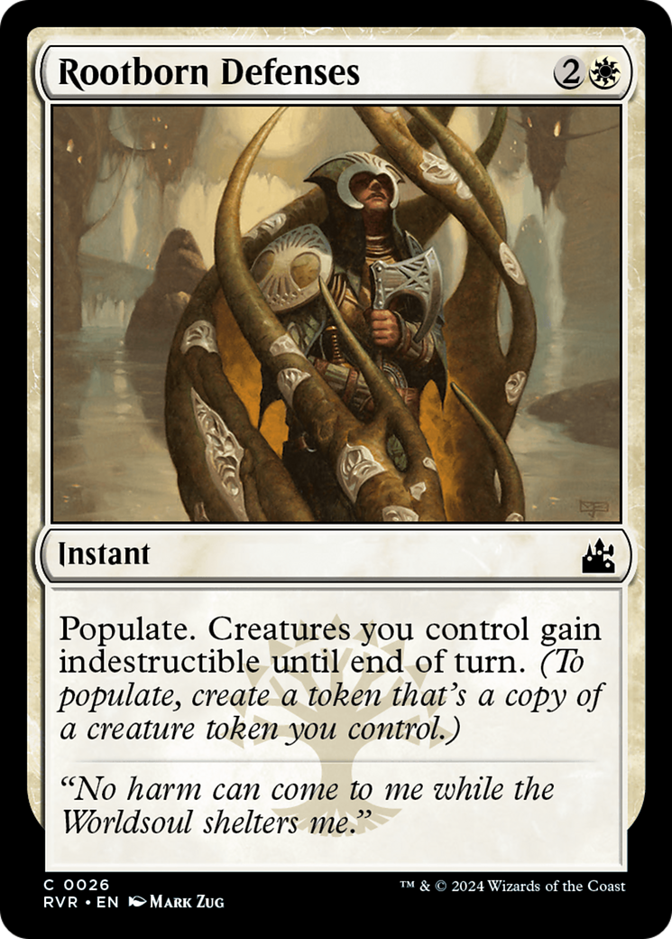 Rootborn Defenses (RVR-026) (Foil)