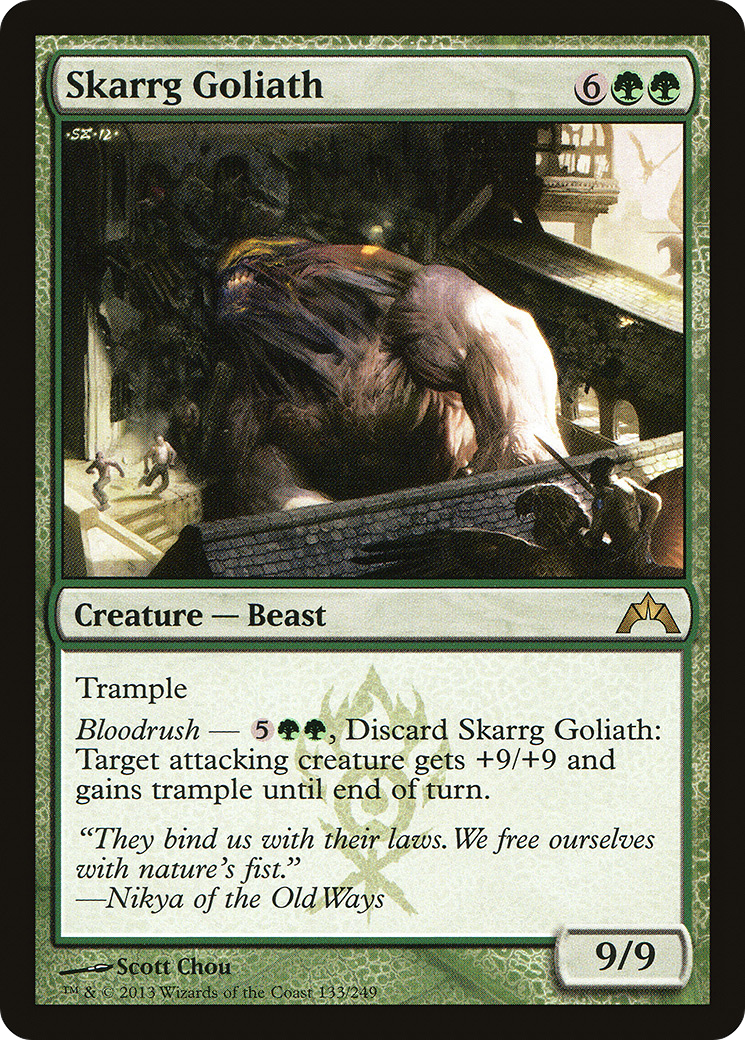 Skarrg Goliath (GTC-133) (Foil)
