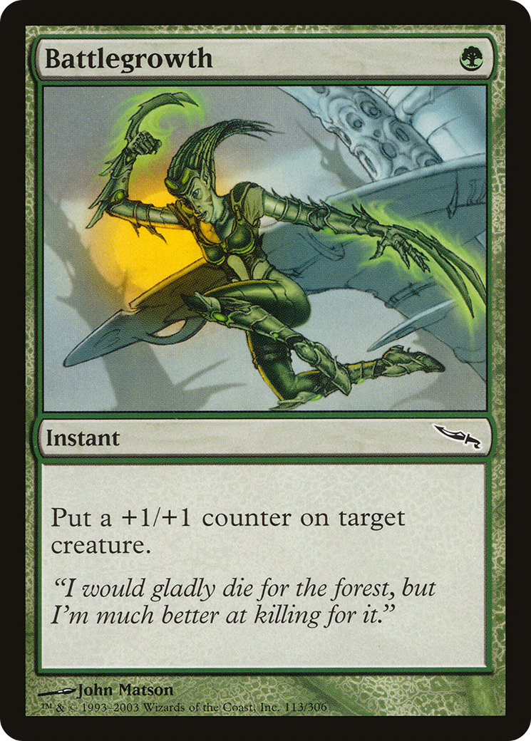 Battlegrowth (MRD-113) (Foil)